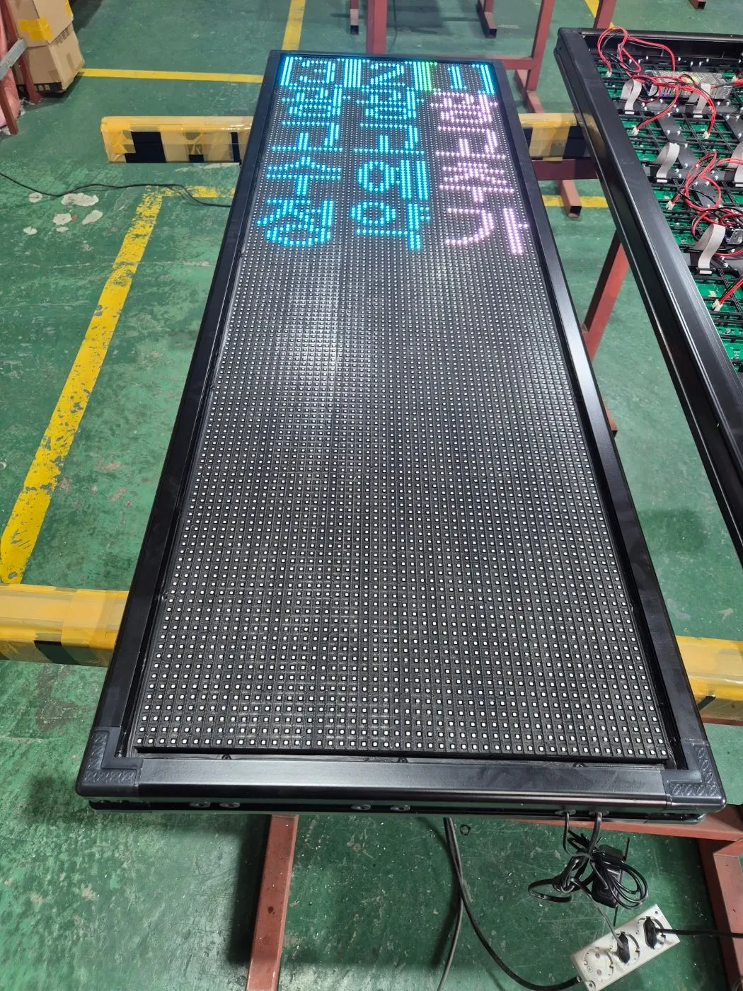 세로형 돌출 전광판 제작